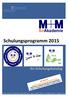 Schulungsprogramm 2015