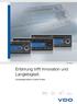 Erfahrung trifft Innovation und Langlebigkeit. Zuverlässige Radios für jeden Einsatz. www.vdo.de