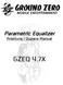 Parametric Equalizer Anleitung / Owners Manual GZEQ 4.7X