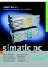 SIMATIC Rack PC flexibel, leistungsstark und zuverlässig
