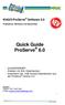 Quick Guide ProServe 6.0