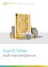 Deutschlands großer Edelmetallhändler. Gold & Silber. kauft man bei Ophirum.