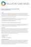 Konzept «Palliative Care im Kanton Basel-Stadt»