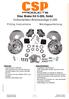 Disc Brake Kit 5-205, Solid Vollscheiben-Bremsanlage 5-205