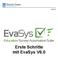 2013/10. Erste Schritte mit EvaSys V6.0