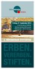 3. NÜRNBERGER STIFTERTAG. Stifter Initiative. Freitag, 27. September 2013 NÜRNBERG
