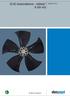 EC/AC Axialventilatoren - HyBlade Ø 300-450
