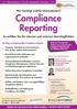 Wer benötigt welche Informationen? Compliance Reporting. So erfüllen Sie die internen und externen Berichtspflichten