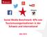 Social Media Benchmark: KPIs von Tourismusorganisationen in der Schweiz und international