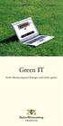 Green IT. beim Heimcomputer Energie und Geld sparen