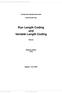 Run Length Coding und Variable Length Coding