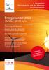 Energiehandel 2022. 19. März 2014 Berlin. Rabatt. 3. Symposium Diskutieren Sie mit den Akteuren der Energiewende. EFET-Mitglieder! für Frühbucher und
