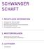 SCHWANGER SCHAFT 1. RECHTLICHE INFORMATION 2. MUSTERVORLAGEN 3. LEITFADEN