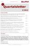 Quartalsletter. Übertragung einer Direktversicherung in der Insolvenz Urteil des Bundesarbeitsgerichts vom 18.09.2012 (3 AZR 176/10) Seite 4