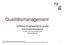 Qualitätsmanagement. Software-Engineering für große Informationssysteme TU-Wien, Sommersemester 2004 Klaudius Messner
