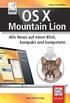Anton Ochsenkühn OS X. amac BUCH VE R LAG. Mountain Lion. Alle News auf einen Blick, kompakt und kompetent. amac-buch Verlag. inkl.