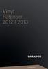 Vinyl Ratgeber 2012 I 2013