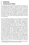 I. Einführung. 1. Zielsetzung und Aufbau