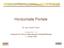 Horizontale Portale. Dr.-Ing. Horst H Henn. Vortrag bei der GI/acm Regionalgruppe Stuttgart/Böblingen 11. Januar 2006. hhenn@portaleco.com.