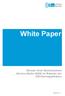 White Paper. Einsatz einer Gemeinsamen Service-Stelle (GSS) im Rahmen der VDV-Kernapplikation. Version 1.0