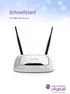 Schnellstart. TP WR841ND Router