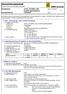 Sicherheitsdatenblatt
