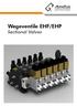 Wegeventile EHF/EHP Sectional Valves