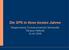 Die SPS in ihren besten Jahren. Hauptseminar Systemorientierte Informatik Thomas Hubrich 26.06.2008