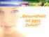 Gesundheit ist kein. Zufall!
