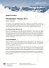 Februar 2014. Klimabulletin Februar 2014. MeteoSchweiz. Ein anhaltend milder Wintermonat. Grosse Schneehöhen... Stand 27.