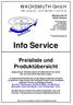 WACHSMUTH GmbH. Helicopter und Modelltechnik. Info Service. Preisliste und Produktübersicht