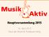 Hauptversammlung 2015. 14. April 2015 Haus der Musik Ⅱ, Postbauer-Heng