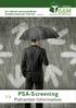 PSA-Screening Patienten-Information
