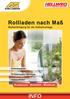 Rollladen nach Maß INFO. Maßanfertigung für die Selbstmontage. Ausmessen - Bestellen - Montieren. - Rollladenpanzer. - Rollladenkasten Dämmung