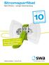 10 Energie-Beratung. Stromsparfibel. Mehr Effizienz weniger Verschwendung. Gut beraten clever sparen: Energiespar-Tipps der Stadtwerke.