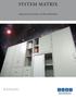 SYSTEM MATRIX. Organisationsschränke und Beistellschränke KATALOG