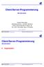 Client/Server-Programmierung