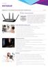 Nighthawk X4S AC2600 WLAN VDSL/ADSL Modemrouter