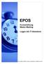 EPOS. Kurzanleitung Modul Mailing. Logex AG IT-Solutions. Copyright (c) 2008 by Logex ag, Switzerland, all Rights reserved