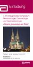 Einladung. 3. Interdisziplinäres Symposium Rheumatologie, Dermatologie und Gastroenterologie. Klinische Immunologie am Rhein