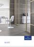 Wand- und Bodenfliesen Wall and floor tiles: SIGHT grau grey