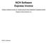 NCH Software Express Invoice