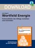 DOWNLOAD. Wortfeld Energie. Fachausdrücke des Alltags verstehen und anwenden. Jens Eggert. Downloadauszug aus dem Originaltitel: