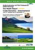 Golfschulenreise mit PGA Professional Detlef Hennings The Westin Resort Costa Navarino - Griechenland vom 27. Oktober bis 03.
