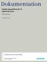 Dokumentation. HiPath OpenOffice EE V1 myportal entry. Communication for the open minded. Installationsanleitung A31003-P2010-J101-3-31