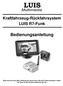 Kraftfahrzeug-Rückfahrsystem LUIS R7-Funk Bedienungsanleitung
