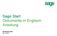 Sage Start Dokumente in Englisch Anleitung. Ab Version 2015 09.10.2014