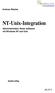 NT-Unix-Integration ,06,0*4. Administrierbare Netze aufbauen mit Windows NT und Unix. dpunkt.verlag. Andreas Röscher