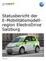 ElectroDrive Salzburg/Salzburg AG. Statusbericht der. Salzburg
