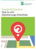 Google My Business How to und Optimierungs-Checkliste. Dr. Willmar Schwabe From Nature. For Health.